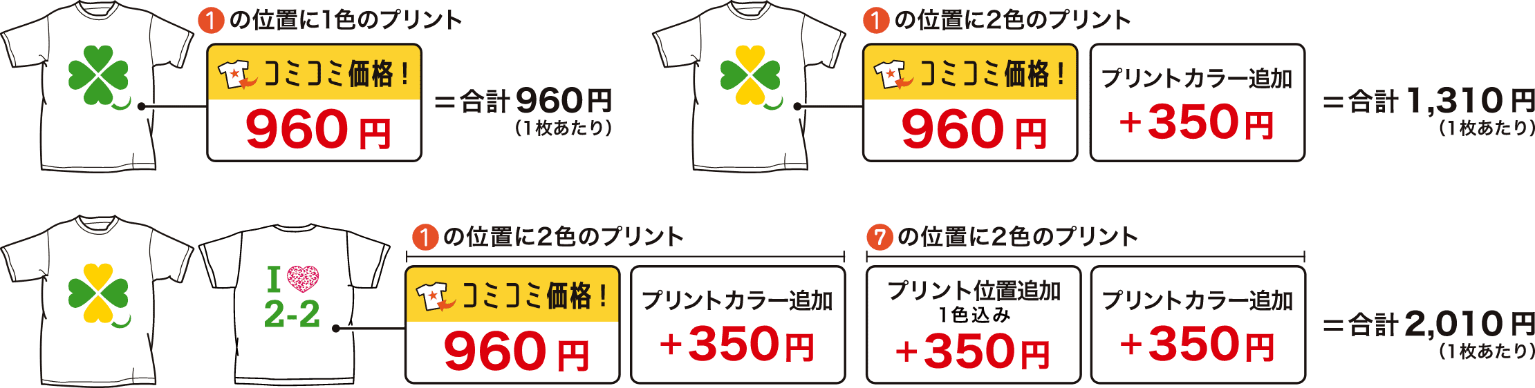 特別プリントカラー