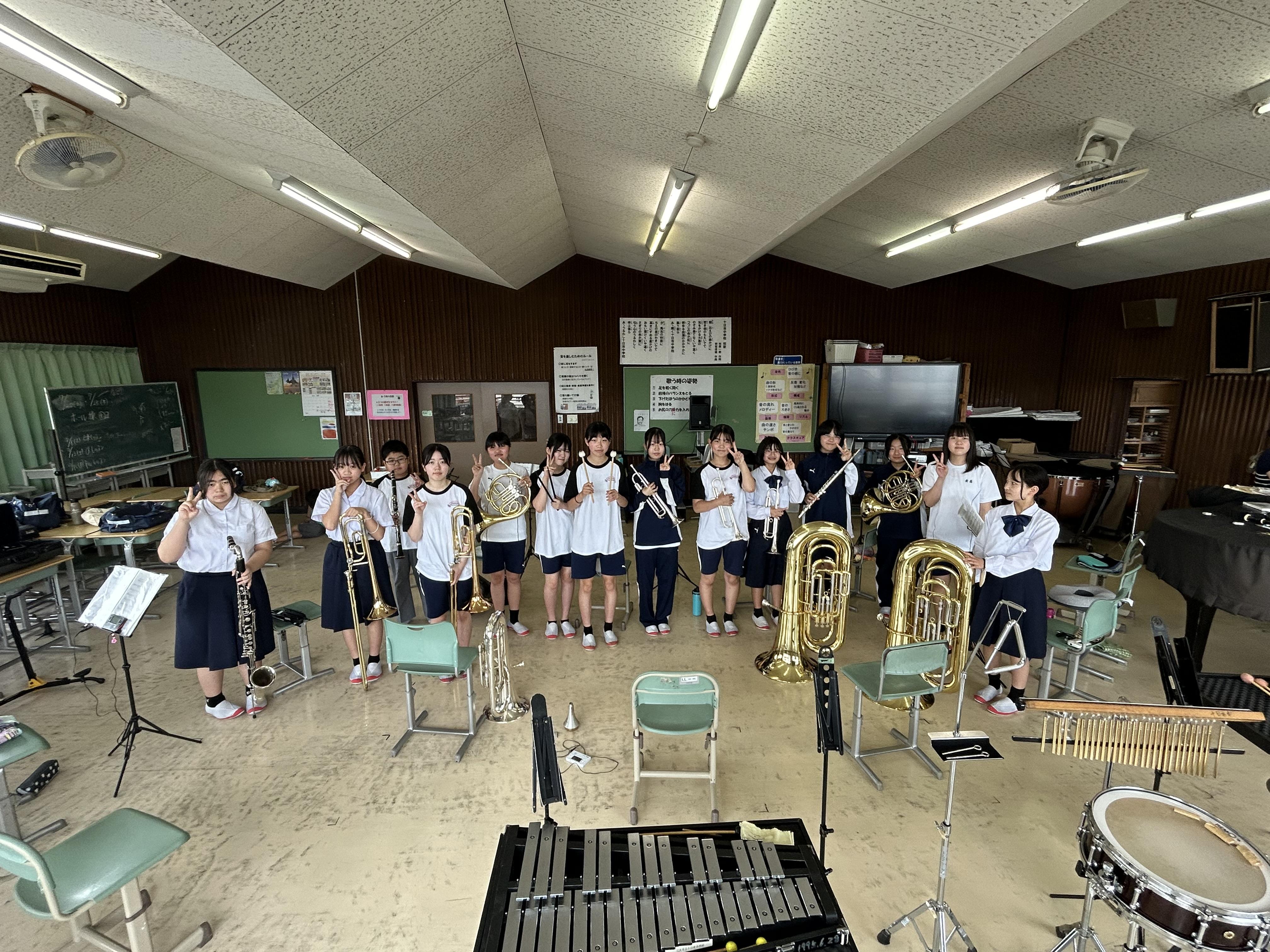 広島県T中学校吹奏楽部様