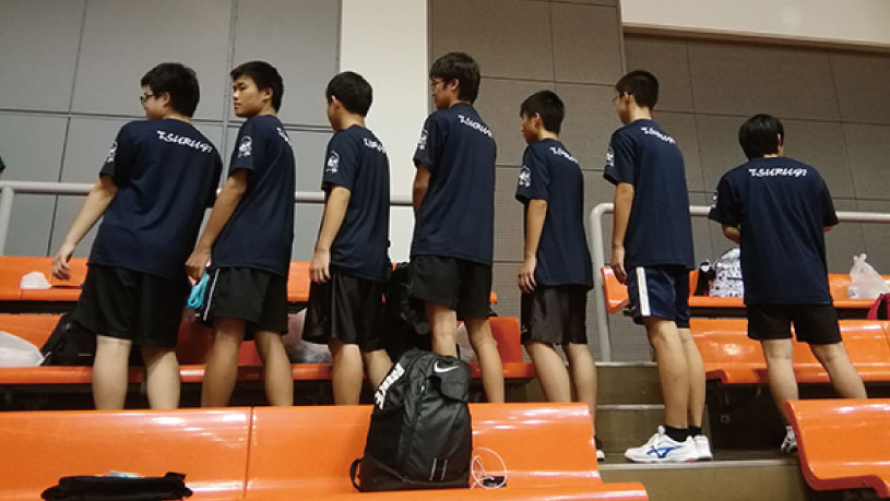 徳島県Ｔ高等学校男子卓球部様