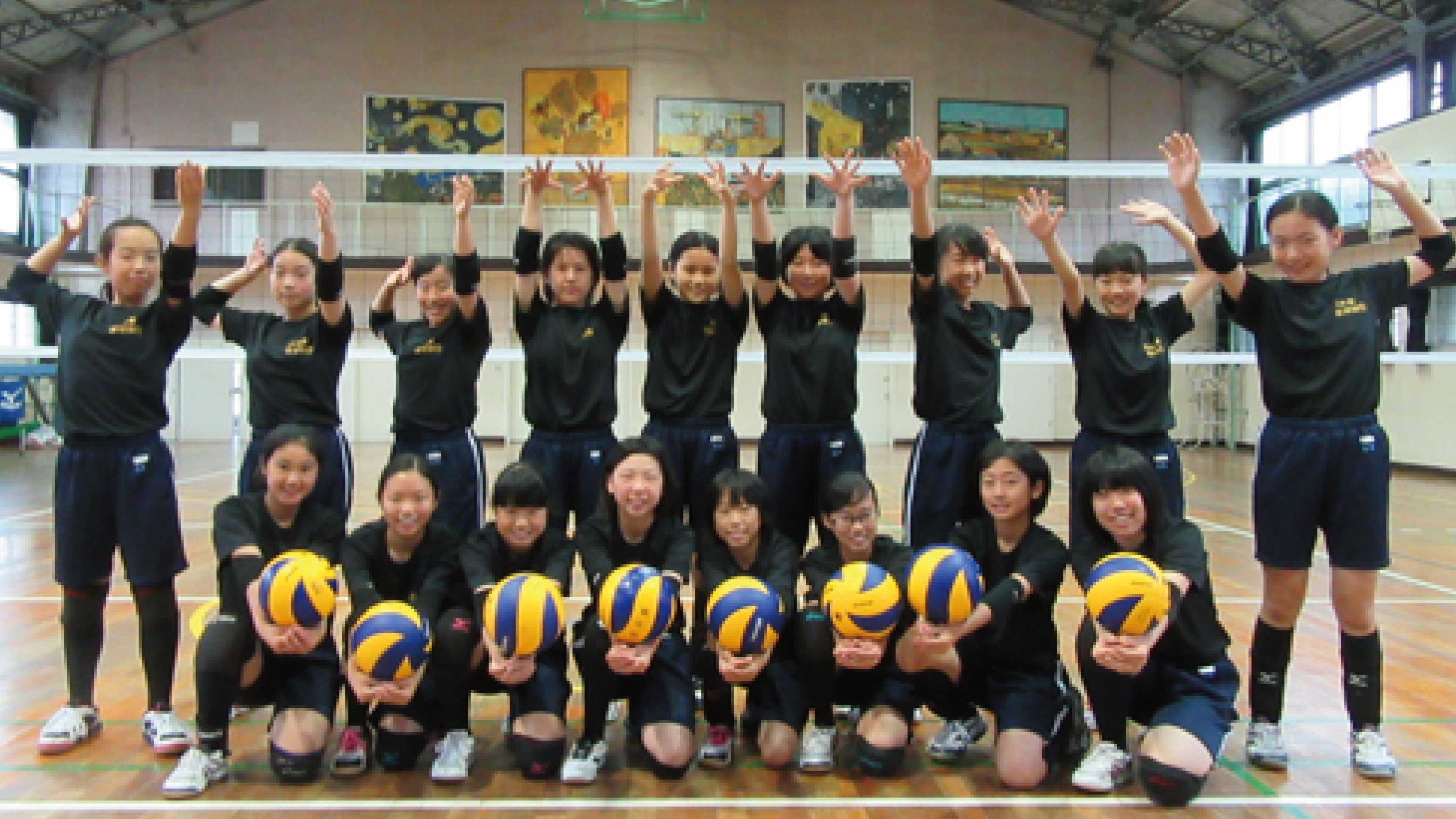 大阪府H中学校バ女子レーボール部様