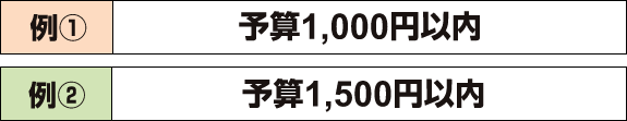 予算を決める
