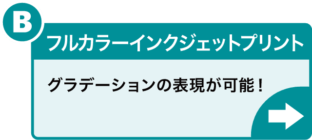 フルカラーインクジェットプリント