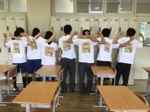 栃木県K高等学校Sコース1年2組様【2021】クラT最高!