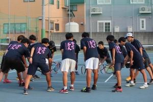 愛媛県M高等学校硬式テニス部様【2021】新校名Tシャツ